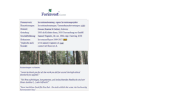 Desktop Screenshot of forinvest.ch